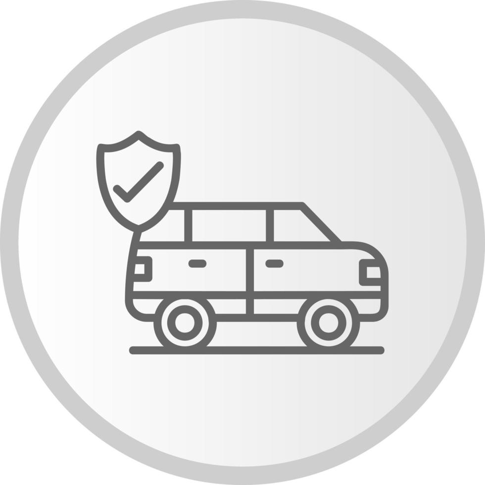 Car Insurance Vector Icon