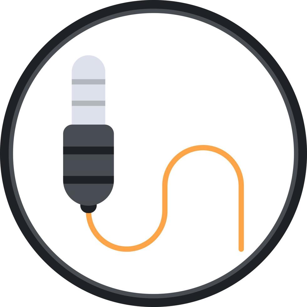Audio Jack Vector Icon Design