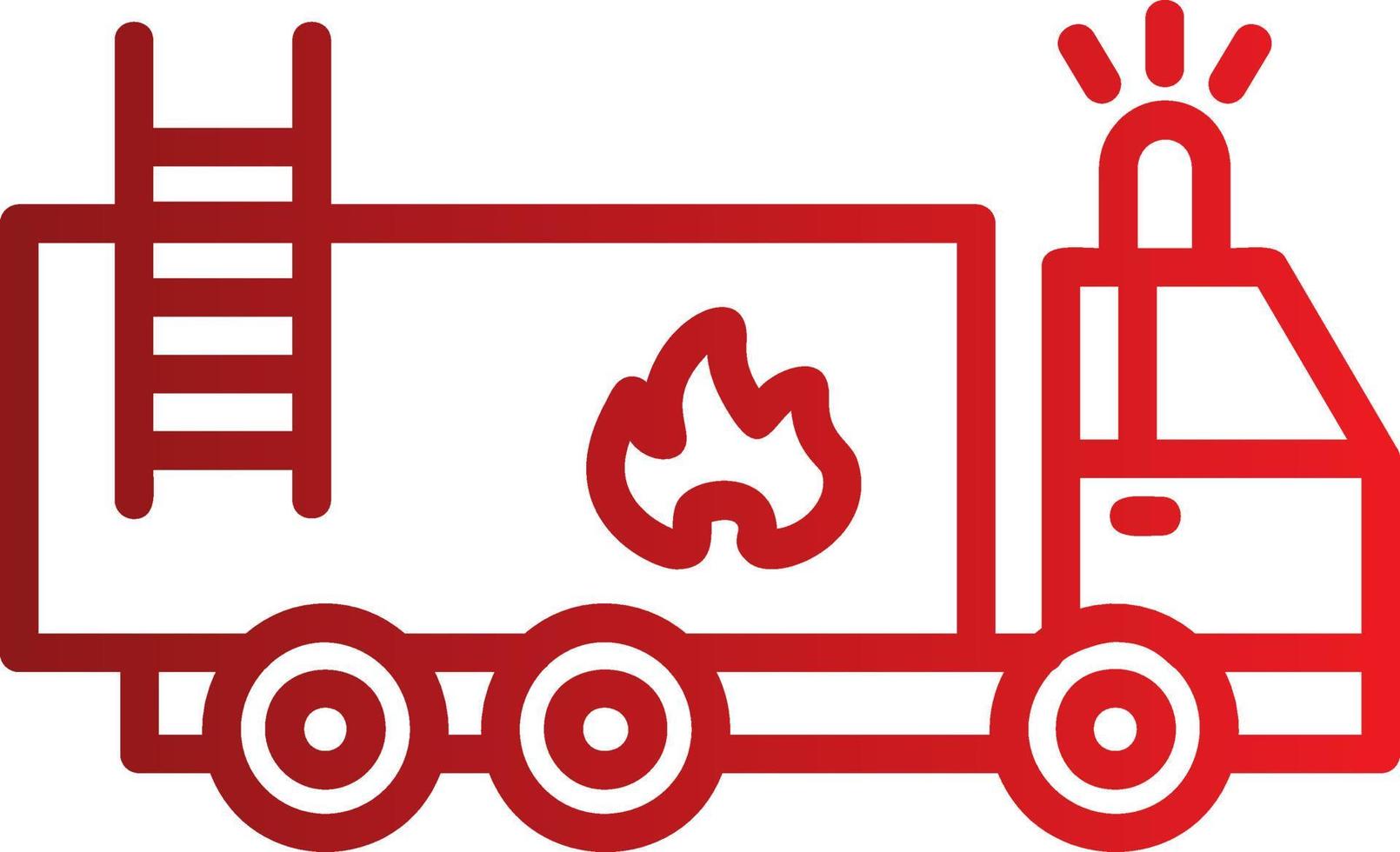 Fire Truck Vector Icon