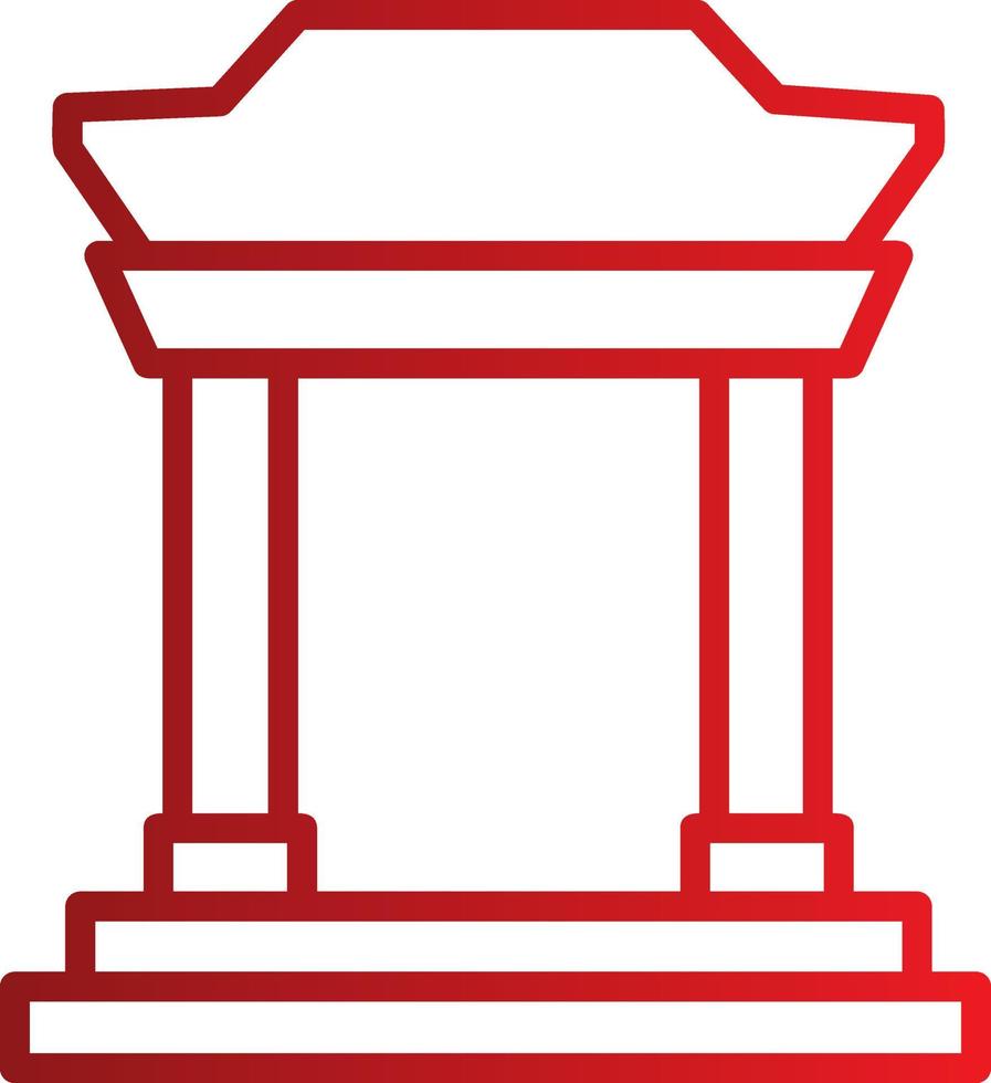 Chinatown Vector Icon