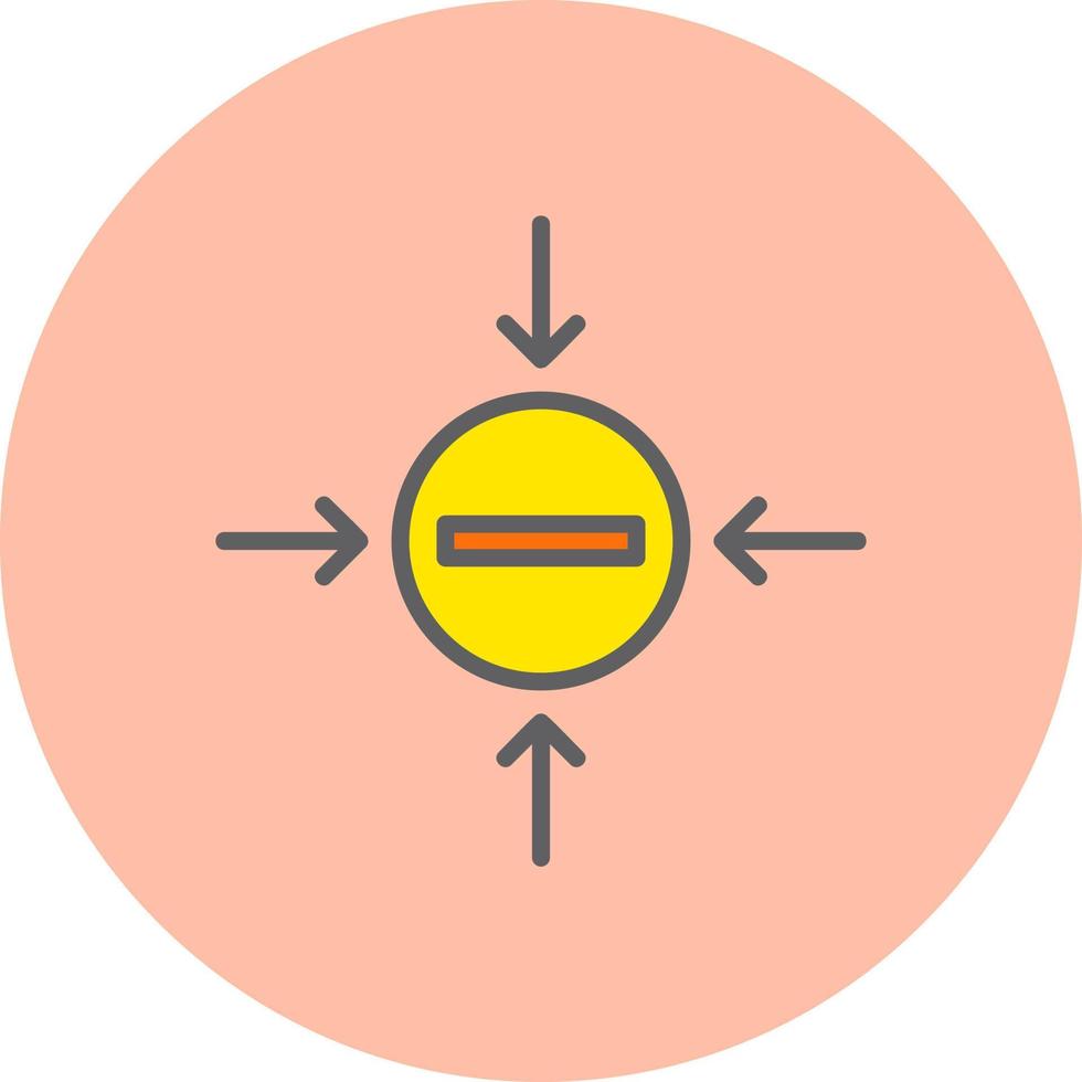 Negative Vector Icon