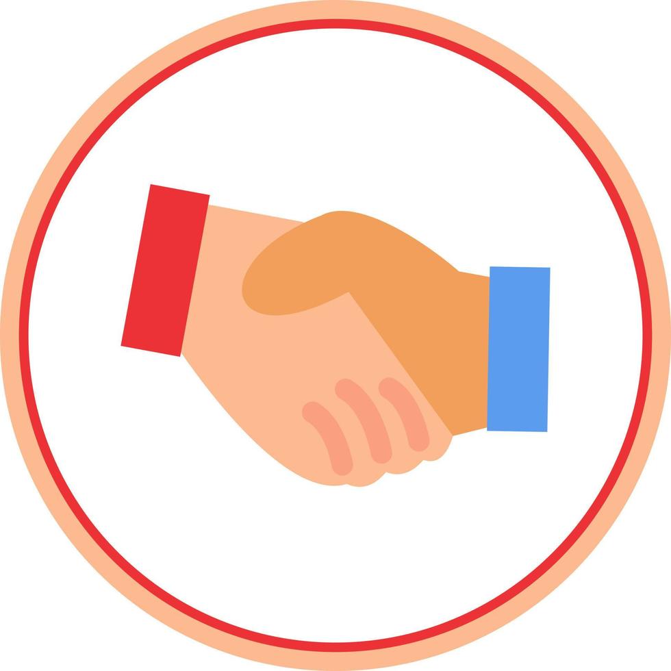 Handshake Vector Icon Design