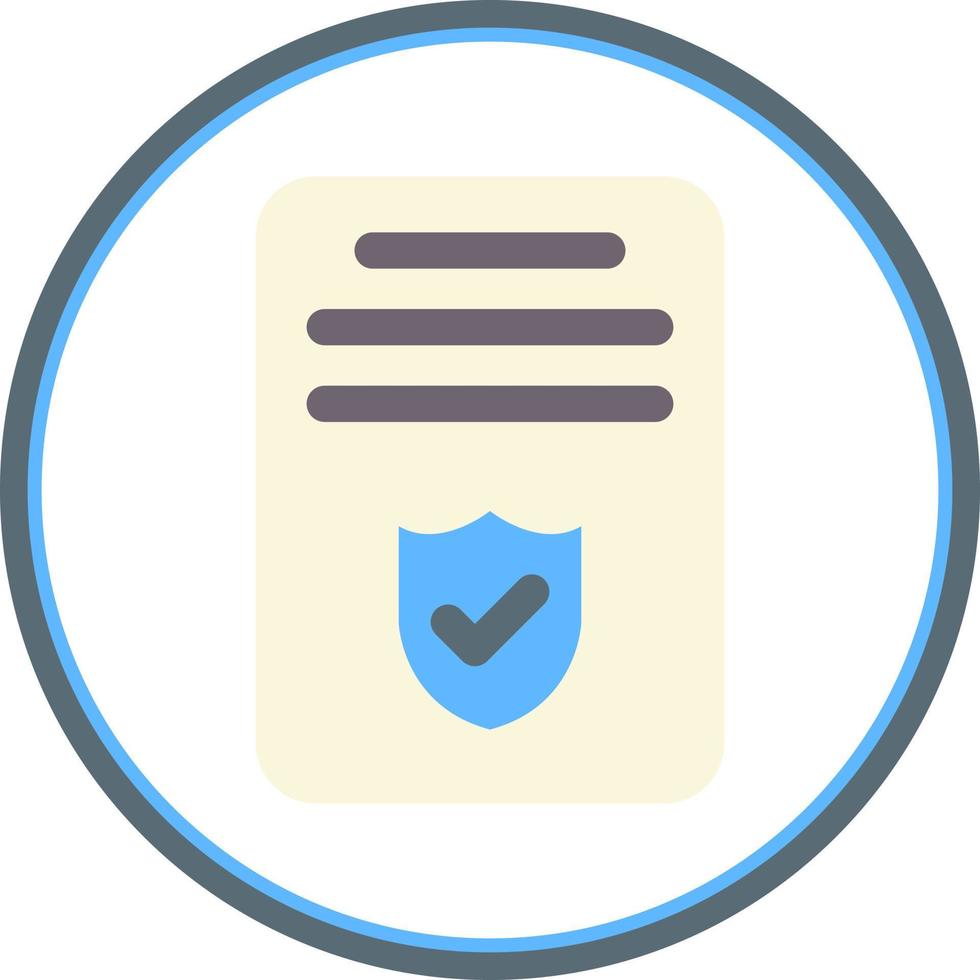 Consent Vector Icon Design
