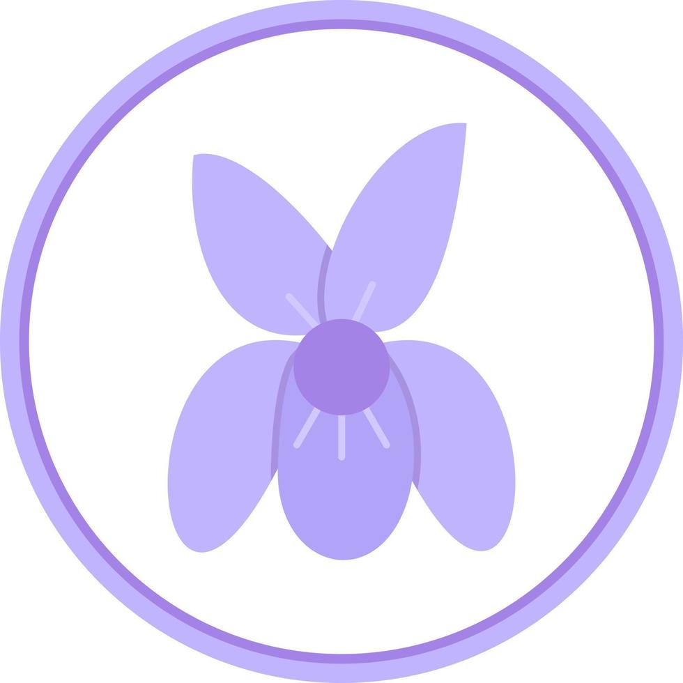 Violet Vector Icon Design