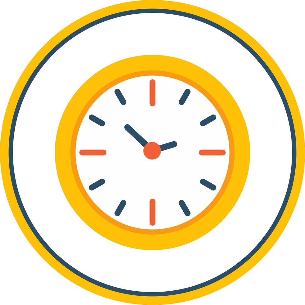 Clock Vector Icon Design