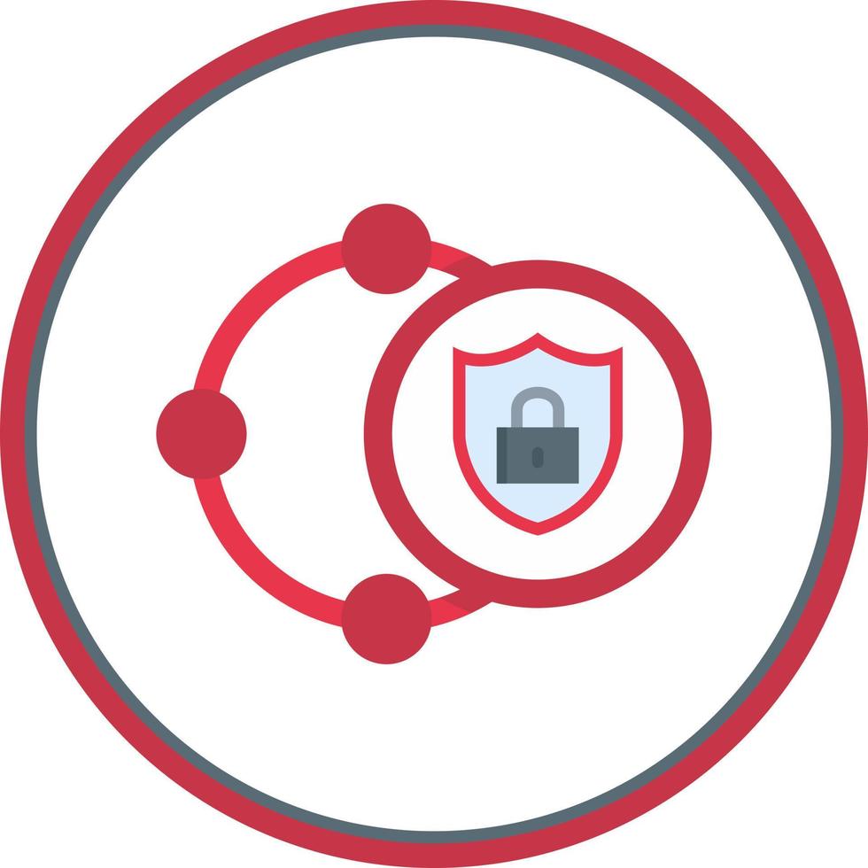 Private Network Vector Icon Design