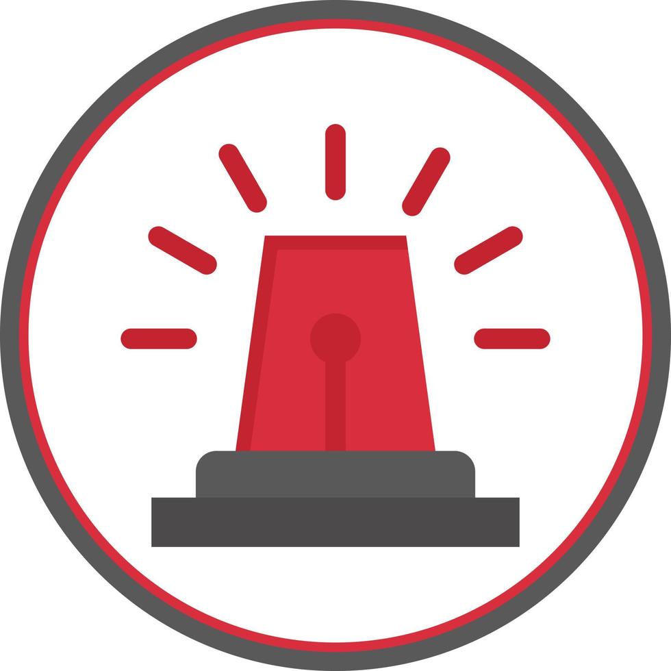 diseño de icono de vector de alarma de seguridad