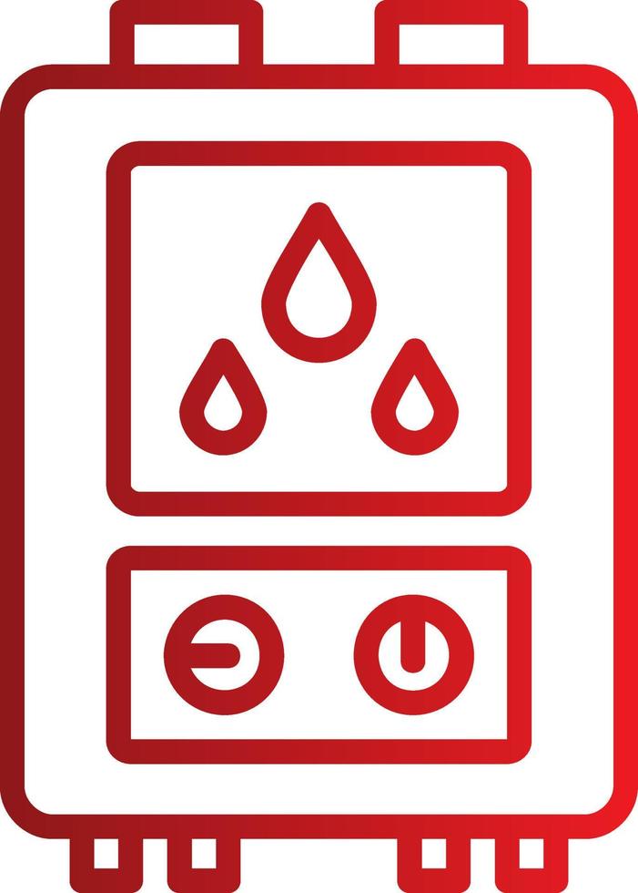 Water Boiler Vector Icon