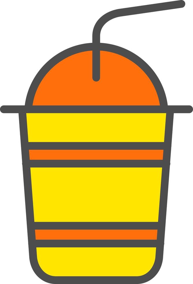 Cold Drink Vector Icon