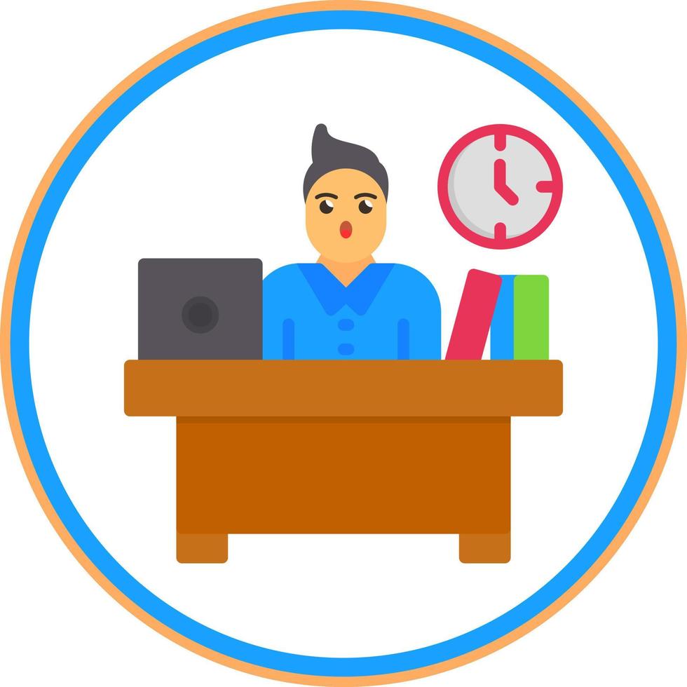 Workplace Vector Icon Design