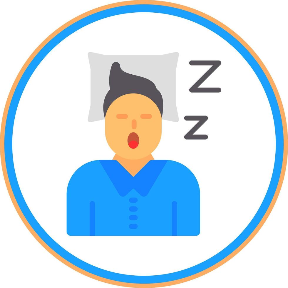 Tired Vector Icon Design