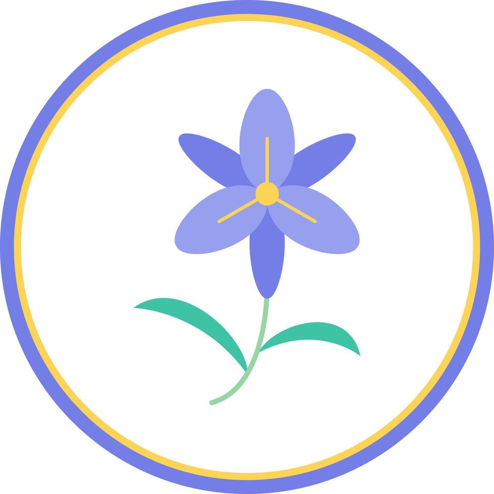 Lily Vector Icon Design