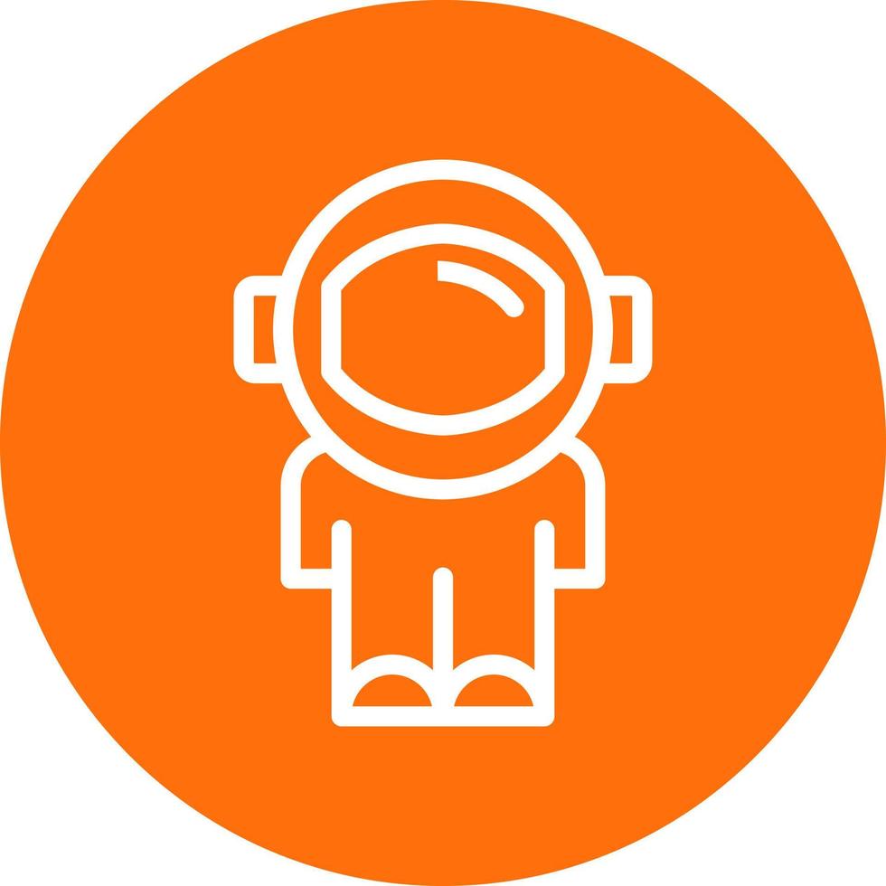 Astronaut Vector Icon Design