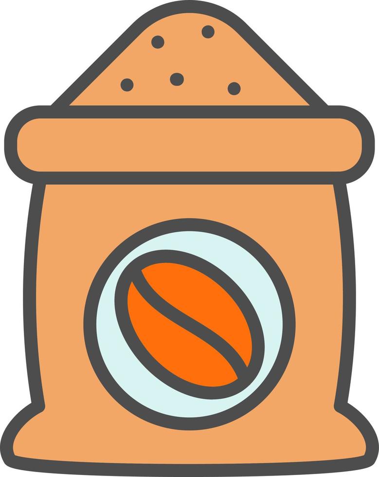 Coffee Bag Vector Icon