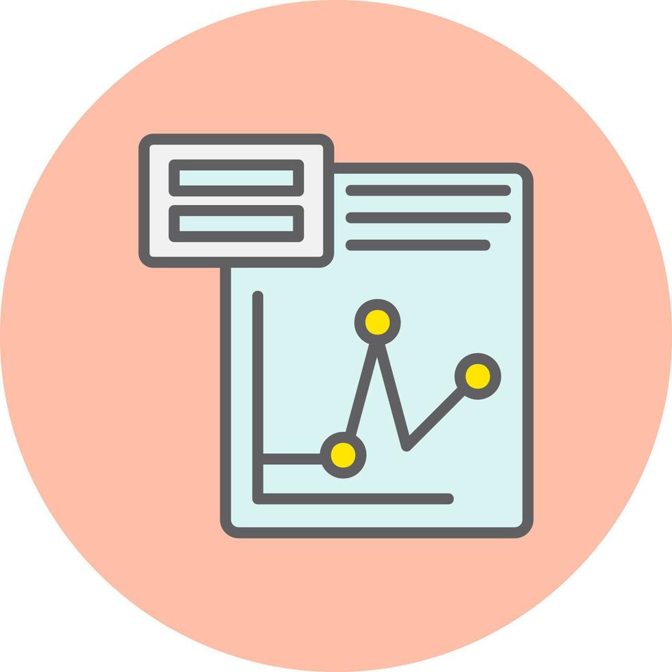 Vector Chart Vector Icon