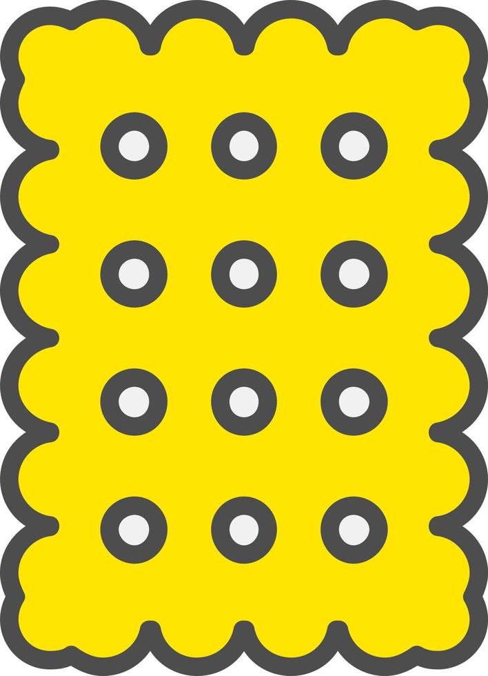 Biscuit Vector Icon