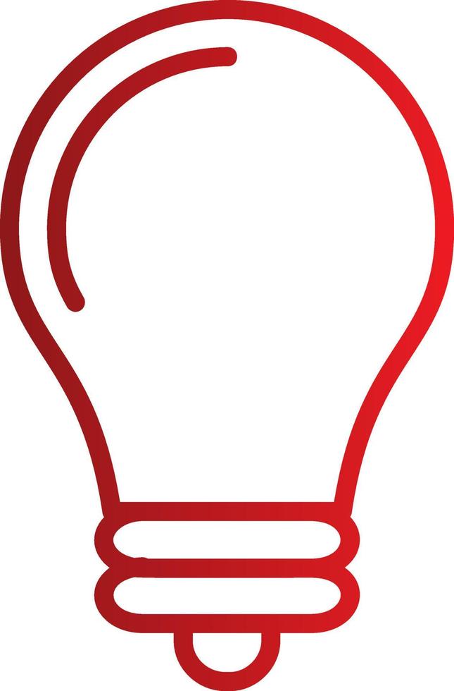 Lightbulb Vector Icon