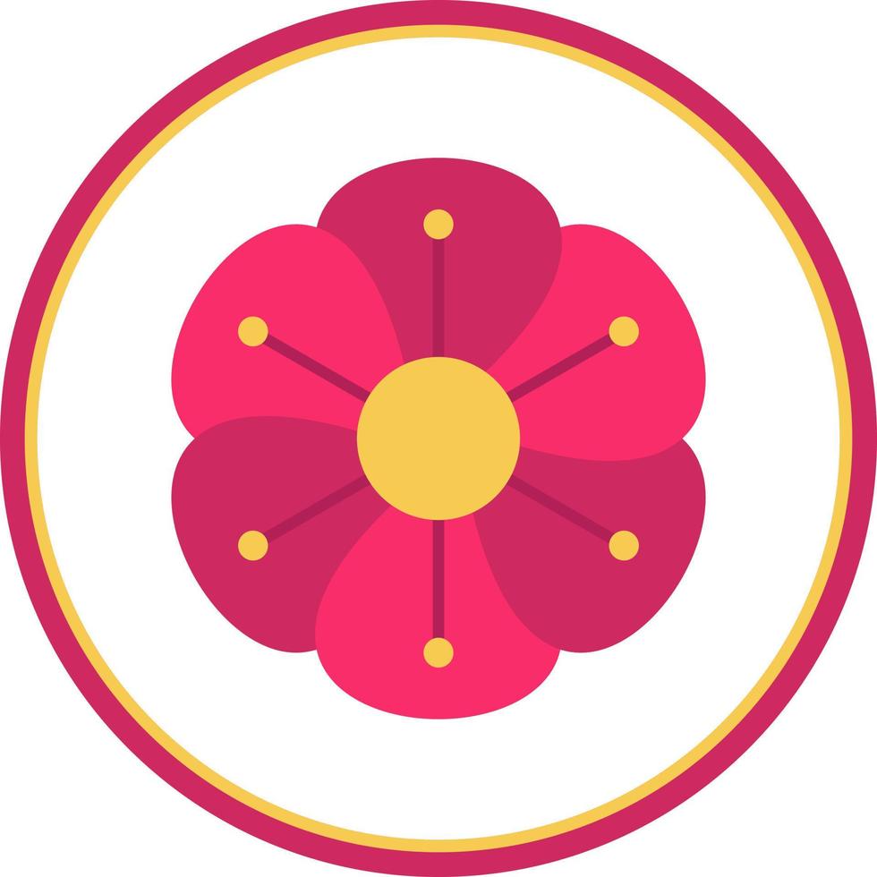 Dianthus Vector Icon Design