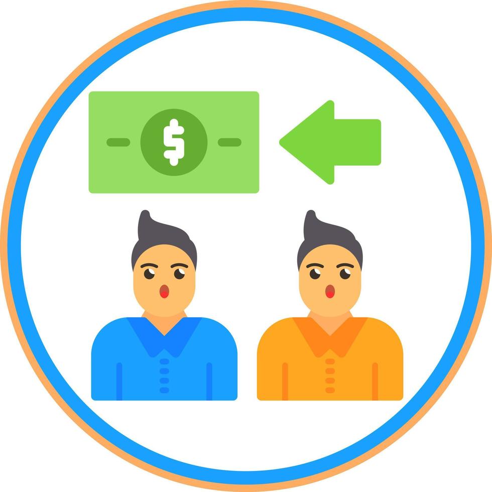 Salary Vector Icon Design