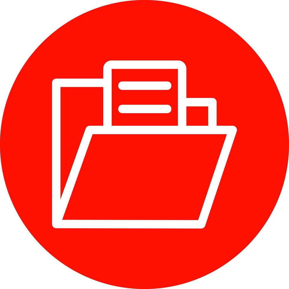 diseño de icono de vector de documento