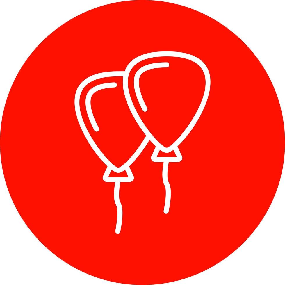 Balloon Vector Icon Design