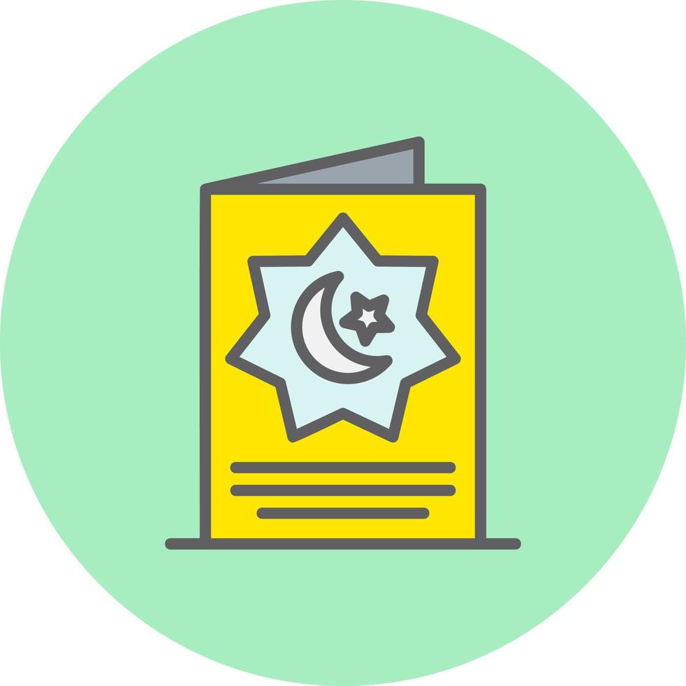 Greeting Card Vector Icon