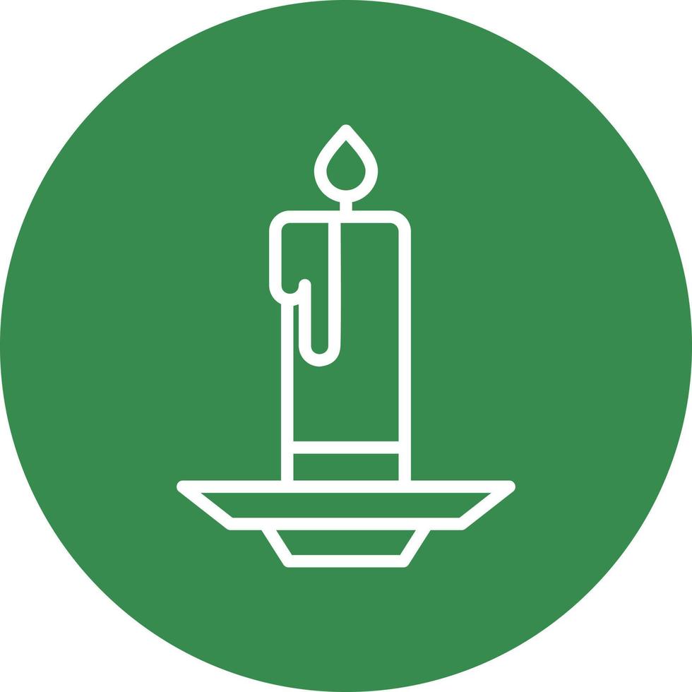 Candle Vector Icon Design