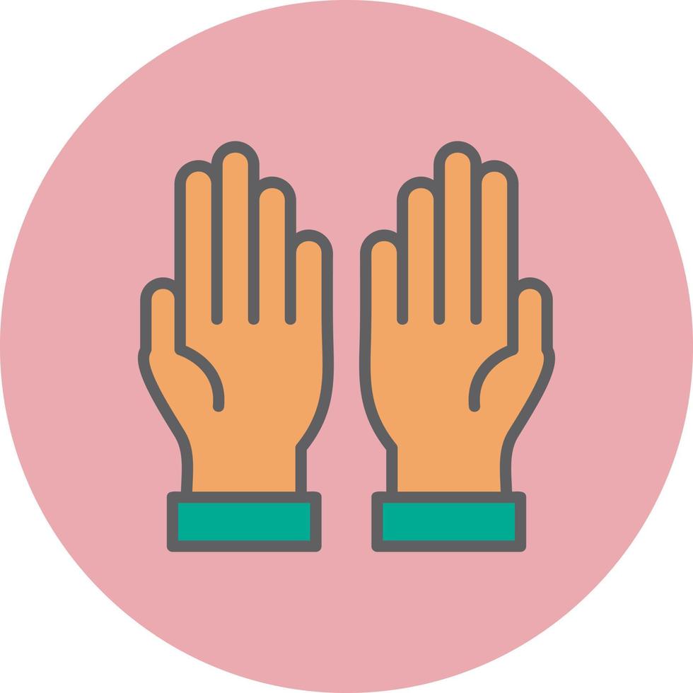 Prayer Vector Icon