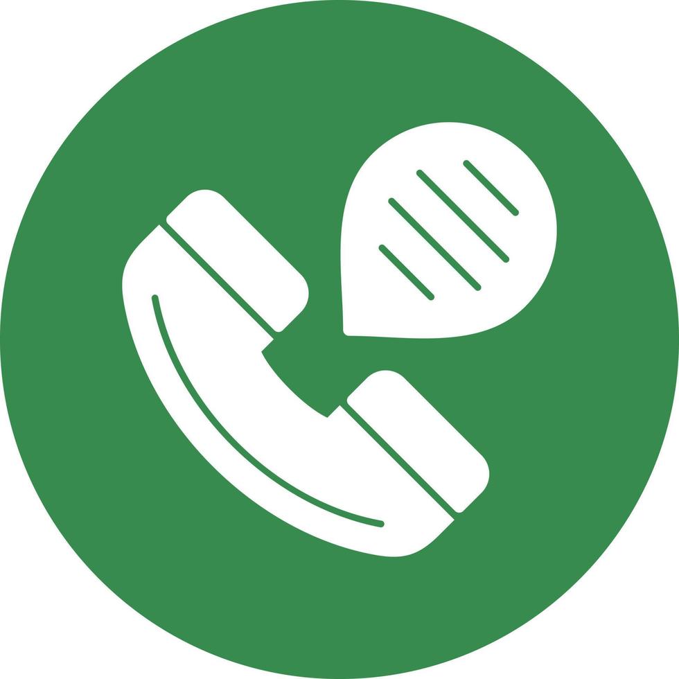 Phone Call Vector Icon Design