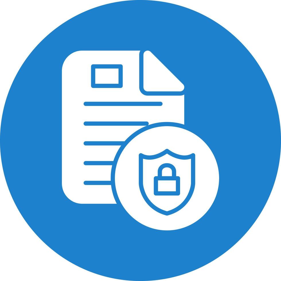 Privacy Policy Vector Icon Design