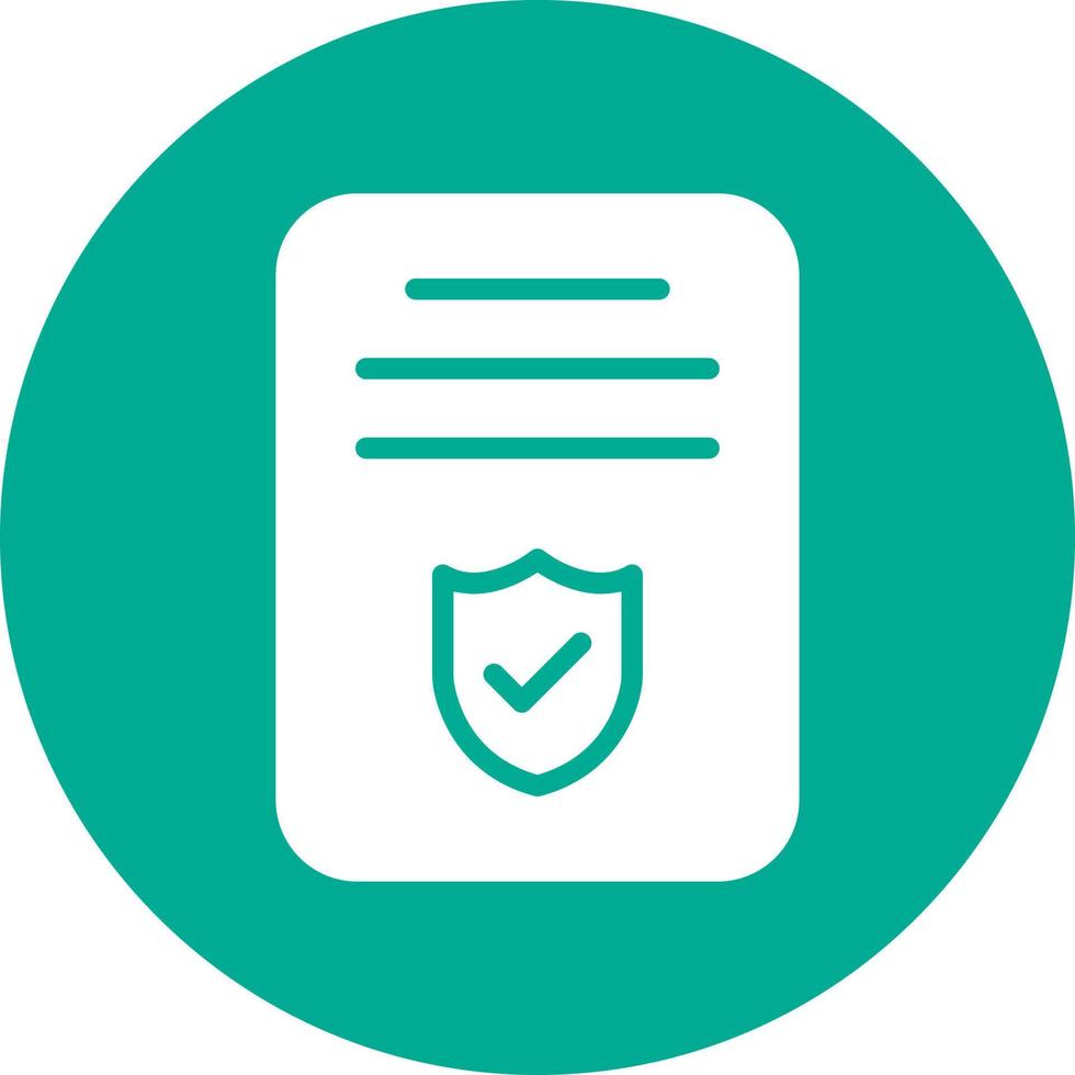 Consent Vector Icon Design