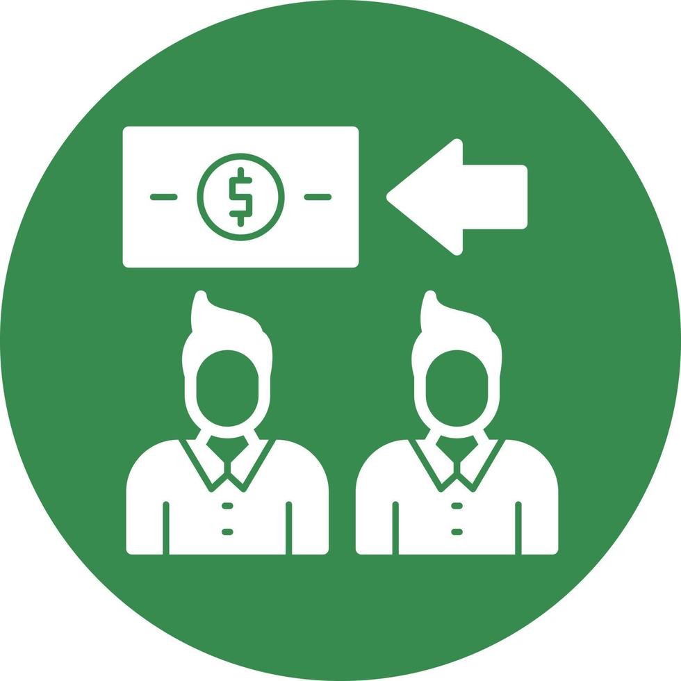 Salary Vector Icon Design
