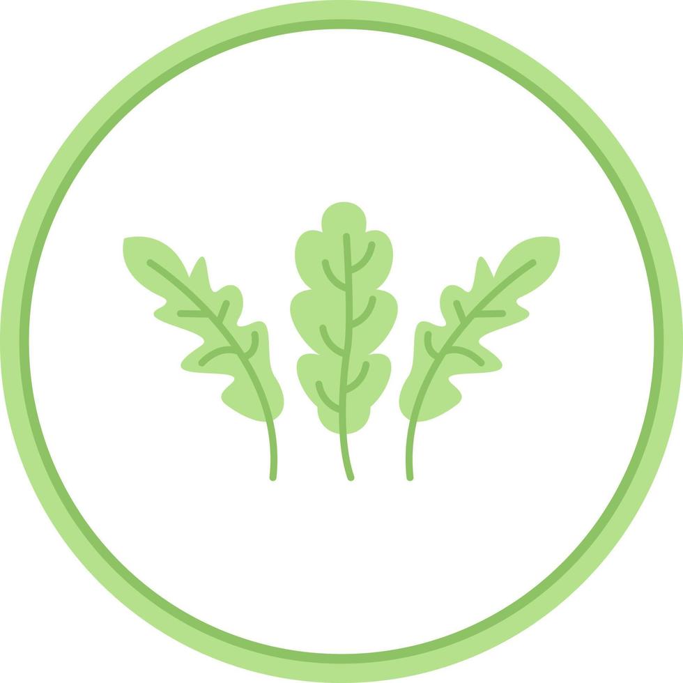 Arugula Vector Icon Design