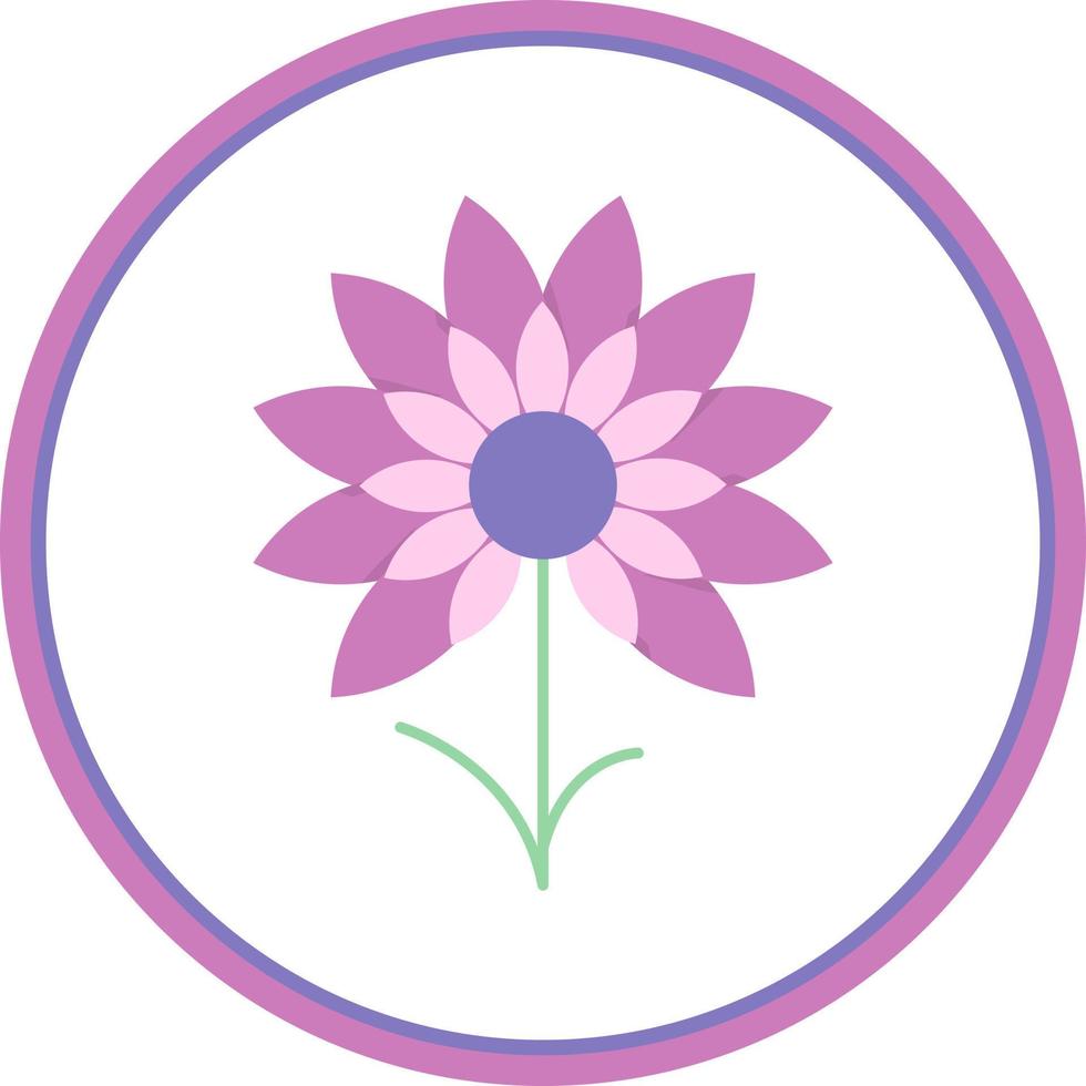 diseño de icono de vector de flores de cebollino