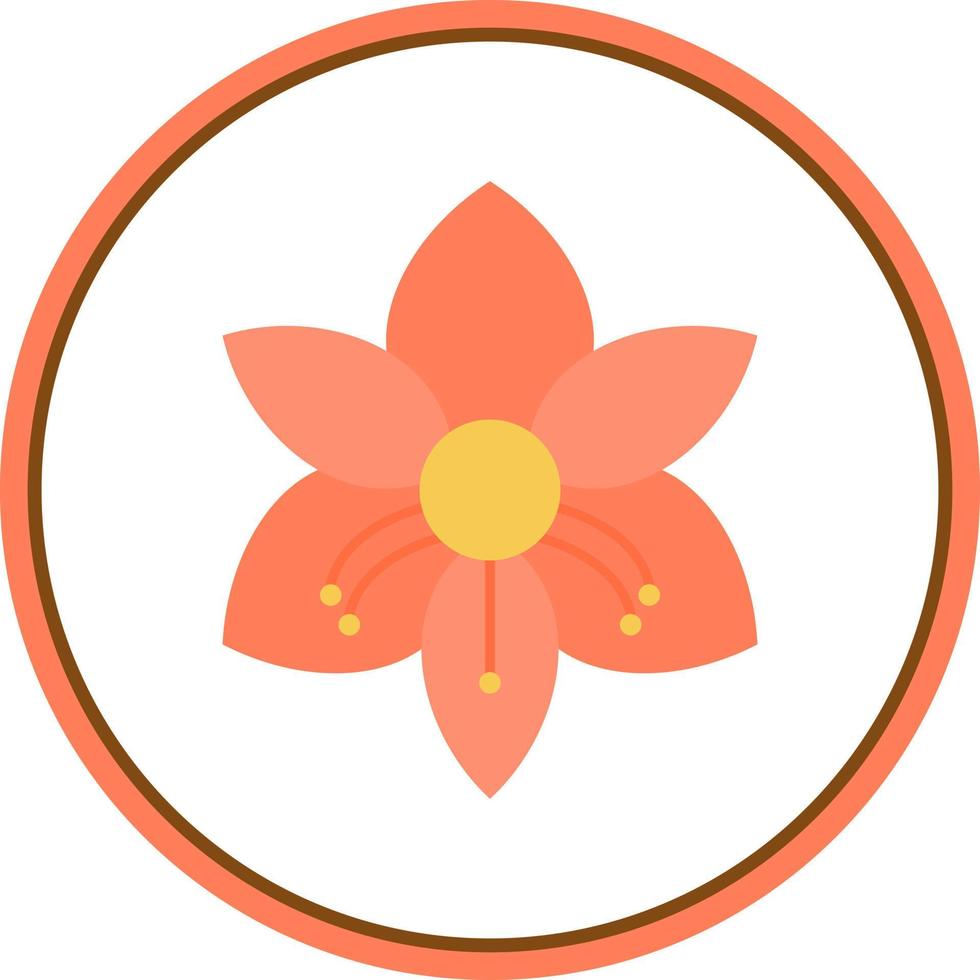 Amaryllis Vector Icon Design