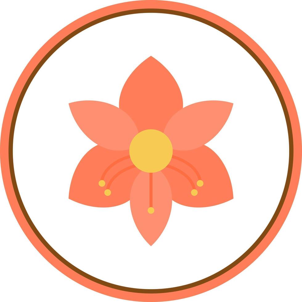 Amaryllis Vector Icon Design