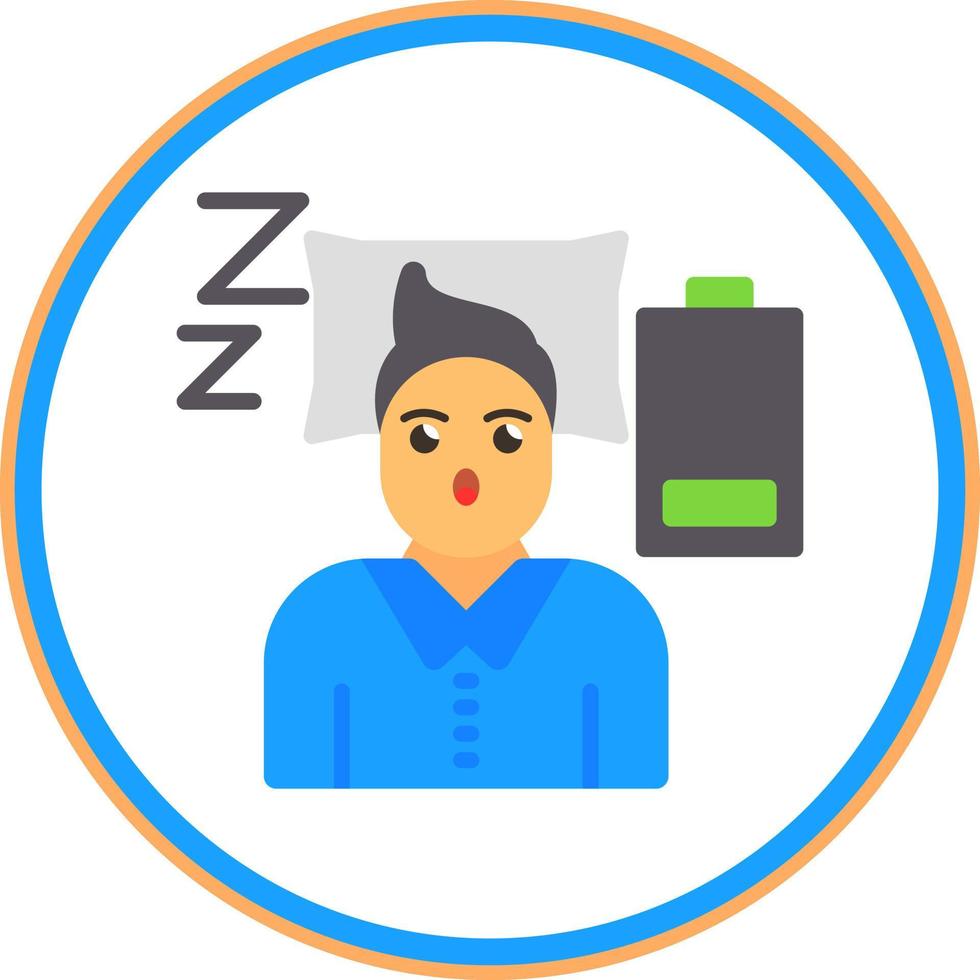 Fatigue Vector Icon Design