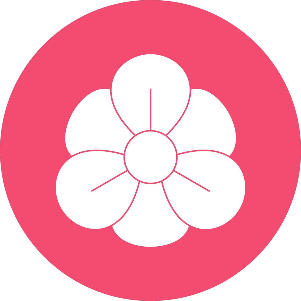 Nasturtium Vector Icon Design