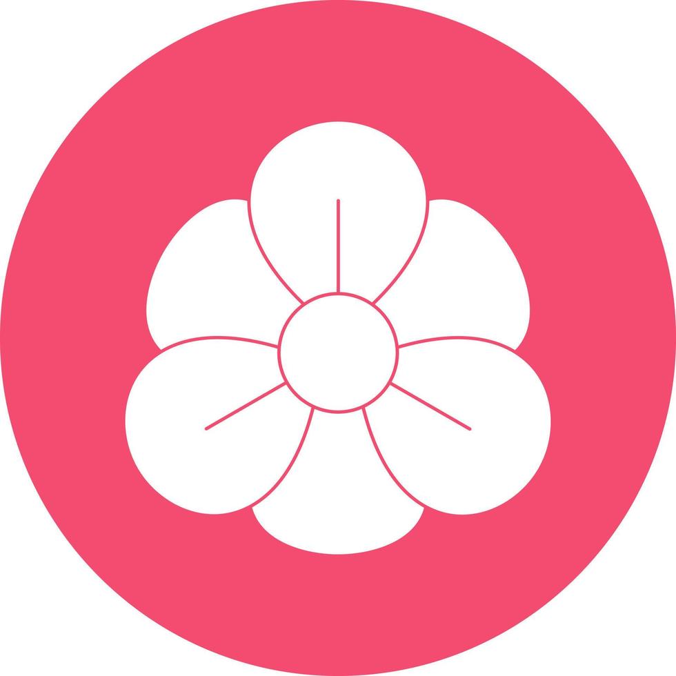 Nasturtium Vector Icon Design