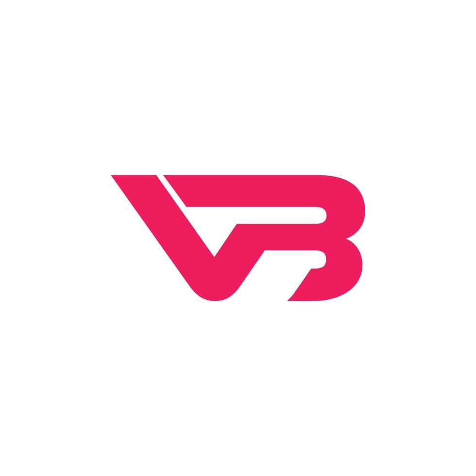 letter vr fast run logo vector
