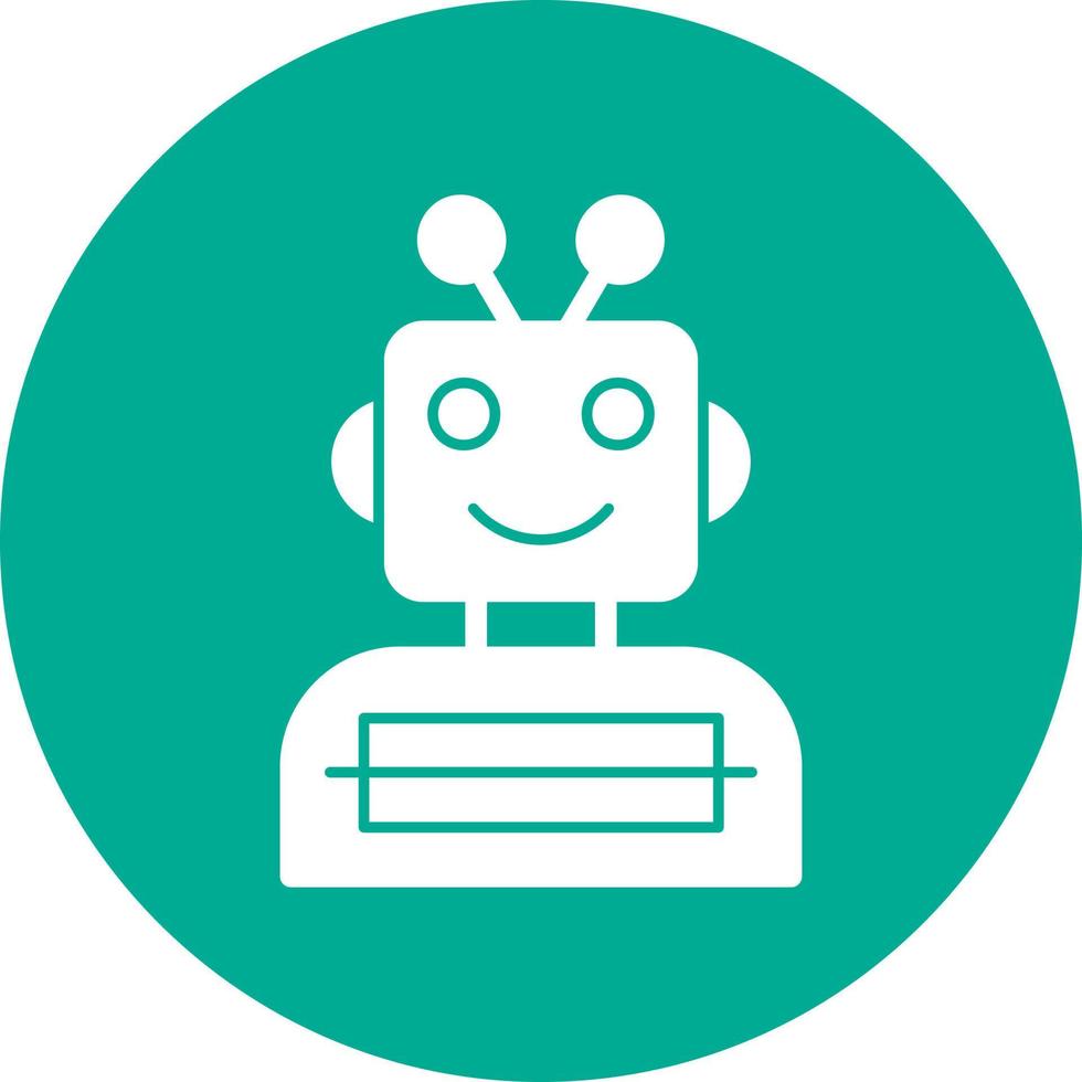 Robotics Engineering Vector Icon Design