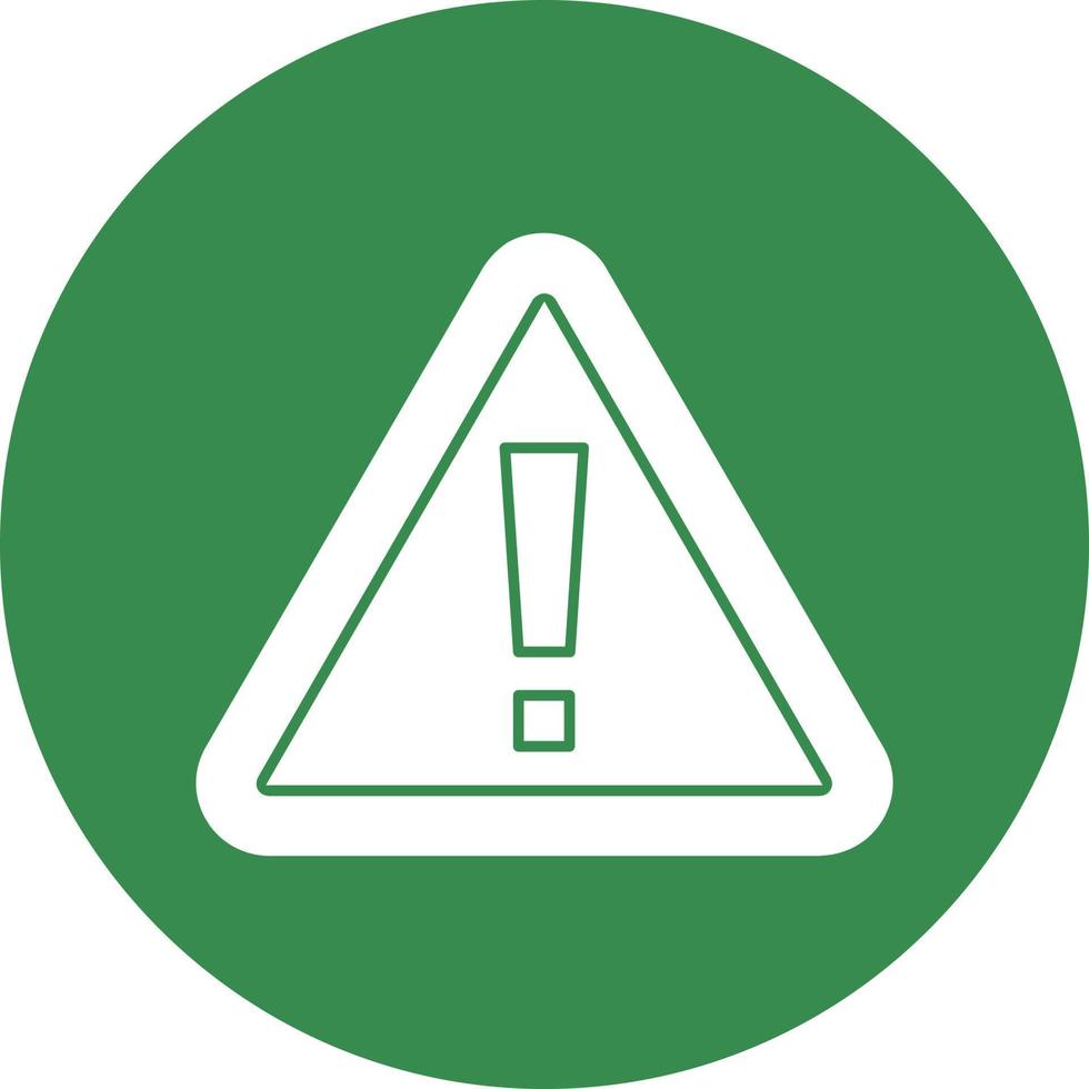 Caution Vector Icon Design