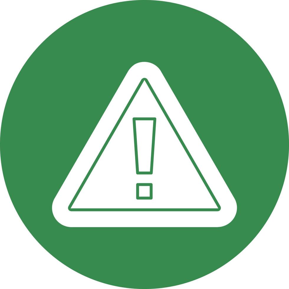 Caution Vector Icon Design