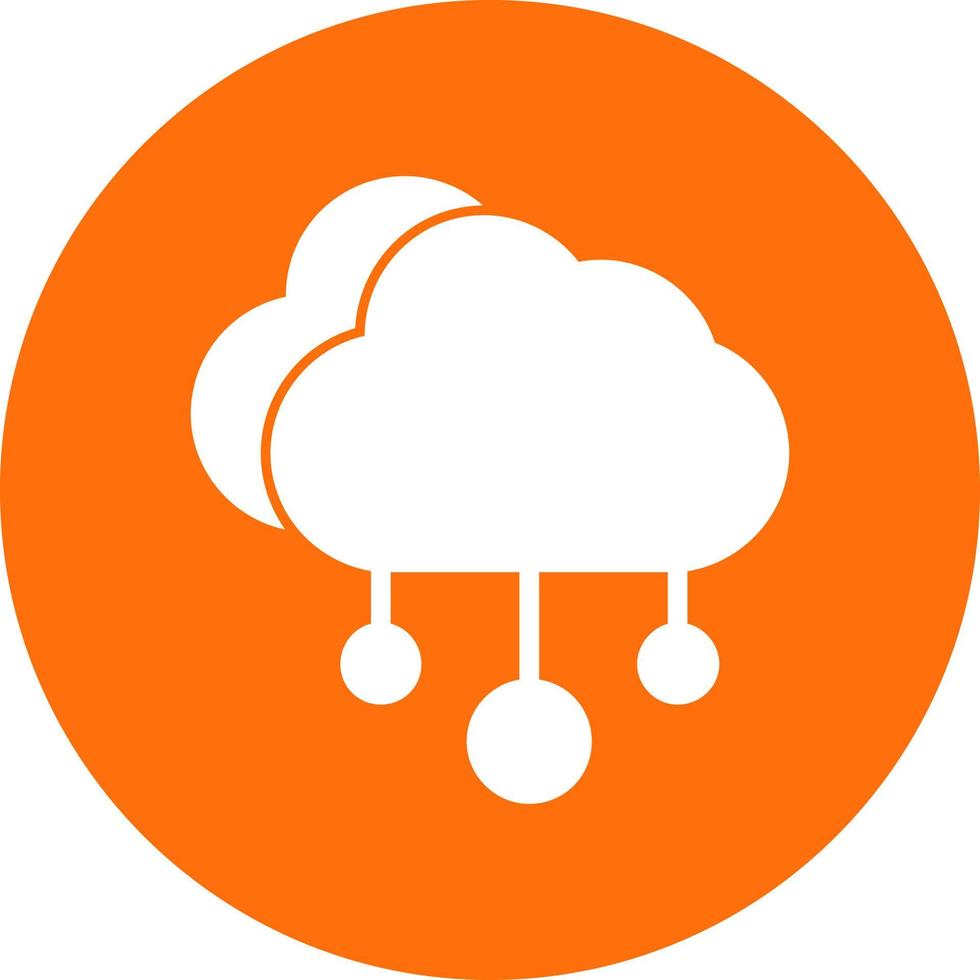 Cloud Computing Vector Icon Design