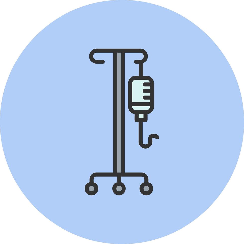 Infusion Rack Vector Icon