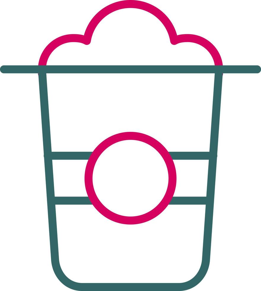 icono de vector frappé