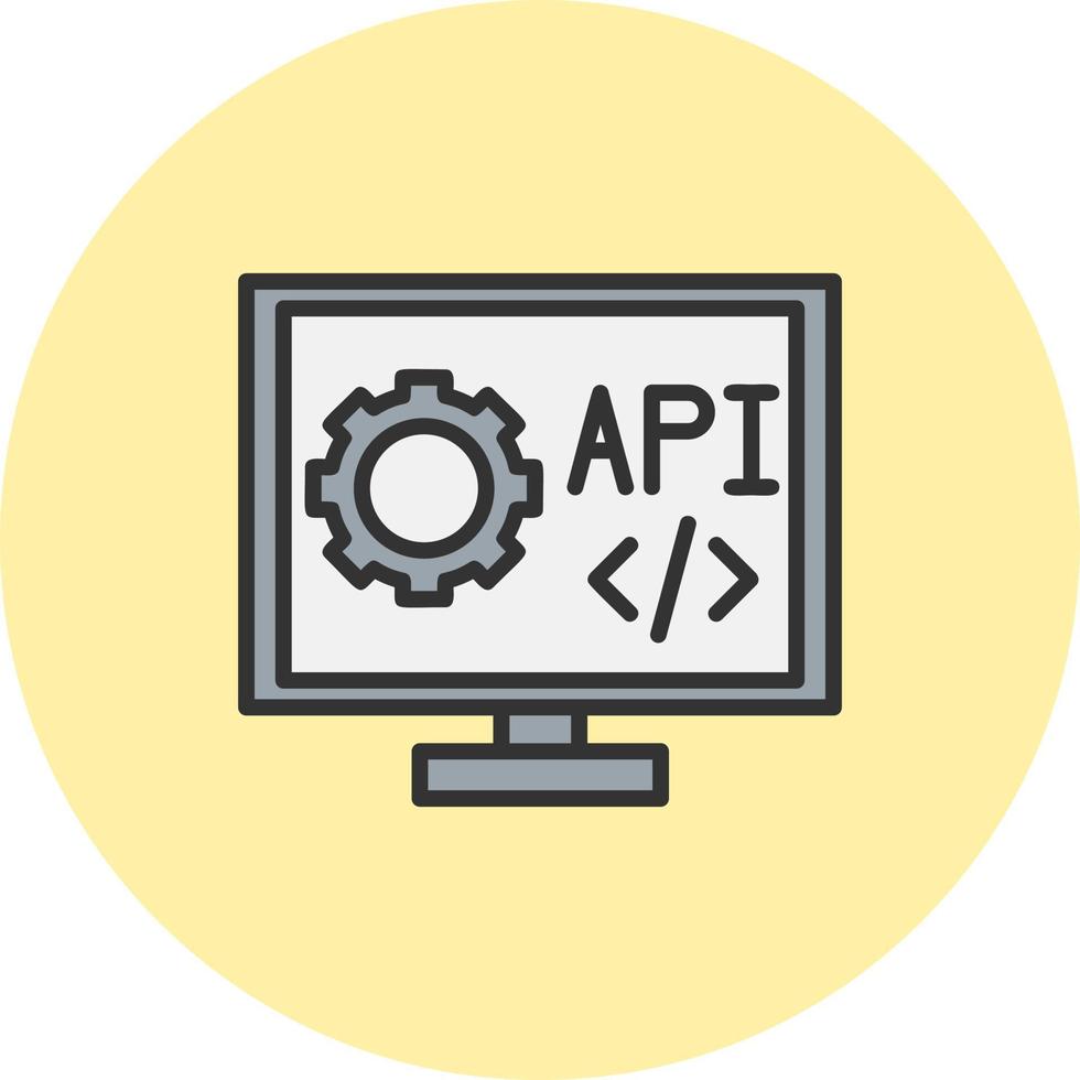 Api Vector Icon