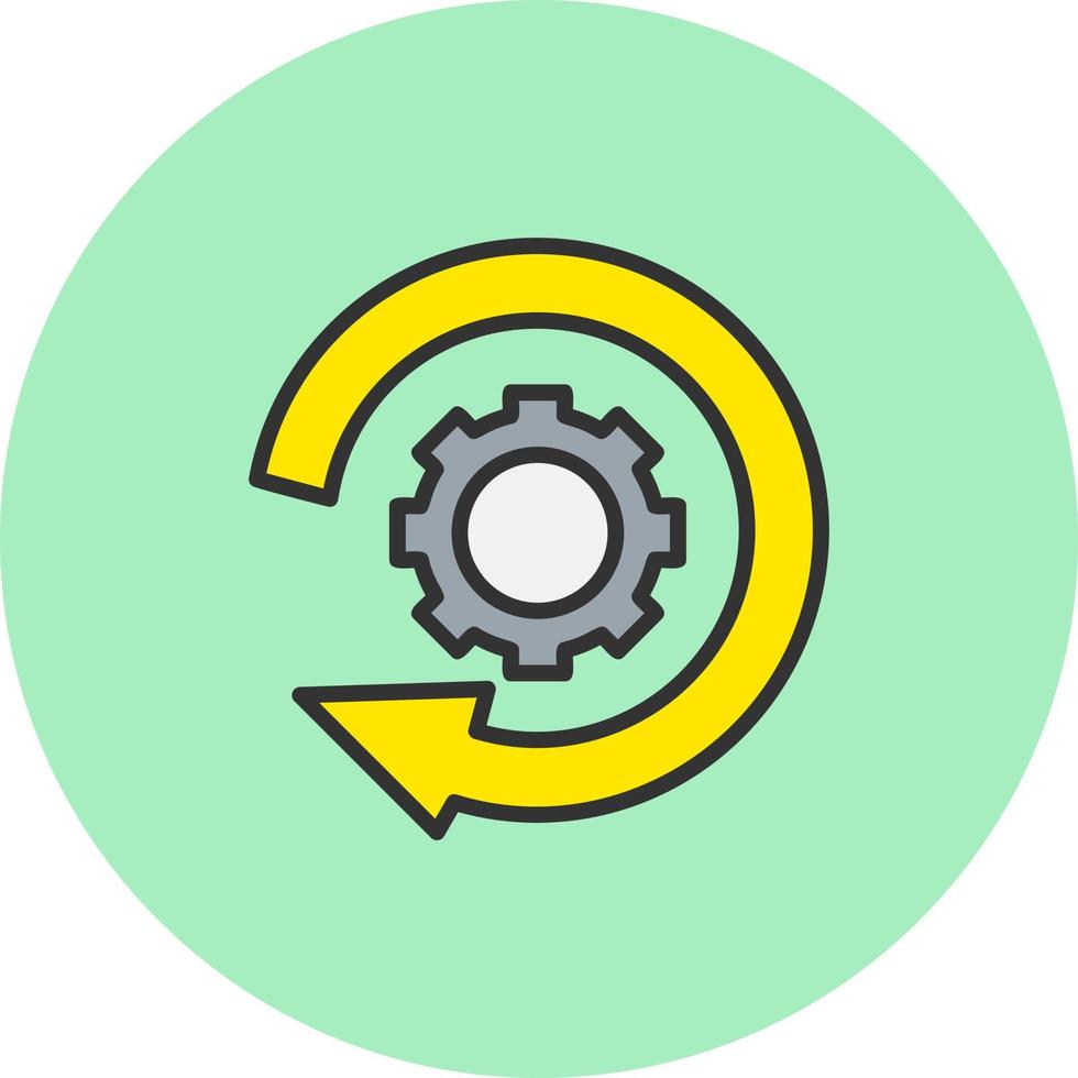 Reverse Engineering Vector Icon