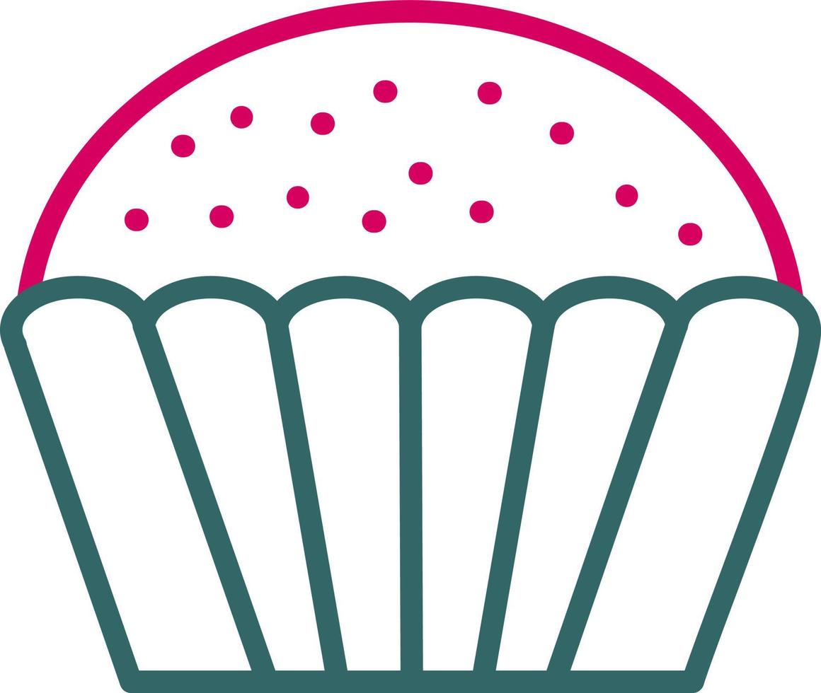 Muffin Vector Icon