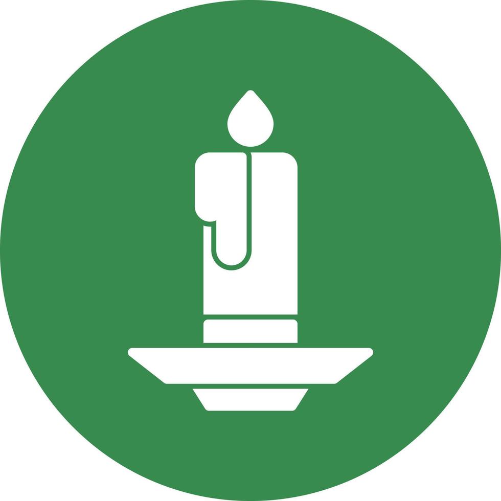 Candle Vector Icon Design